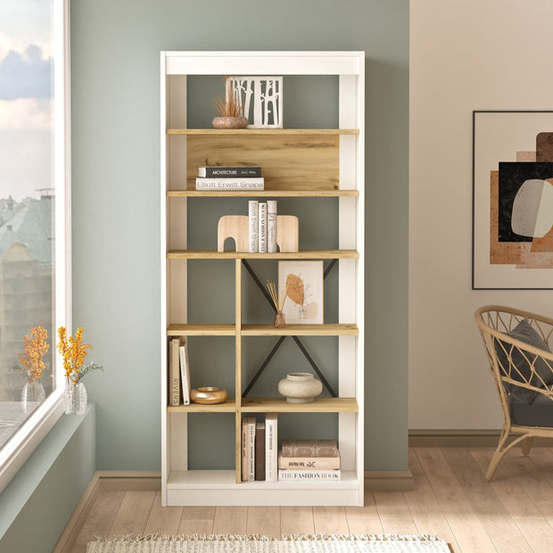 Libreria Luvio Alto TLV19-WK Bianco (2)