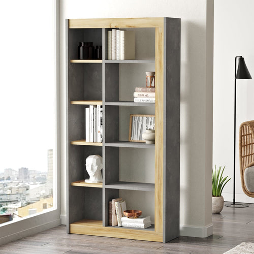 Libreria Luvio Media LV23-KR Grigio
