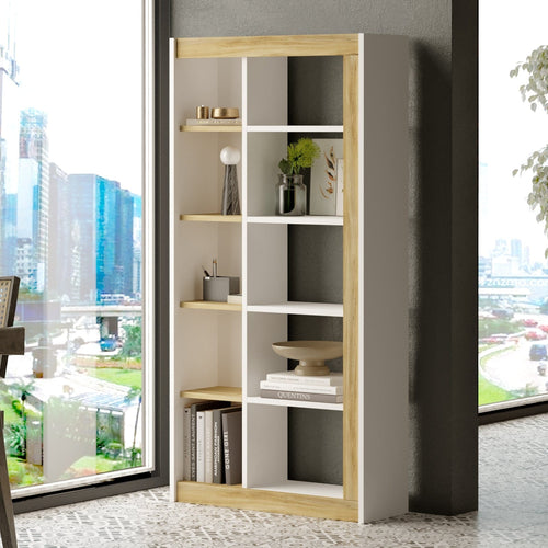 Libreria Luvio Media LV23-WK Bianco