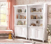 Libreria per bambini e ragazzi a 2 ante, Romantic Large White, l96xl42xh187 cm (3)