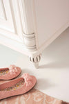 Libreria per bambini e ragazzi a 2 ante, Romantic Large White, l96xl42xh187 cm (4)