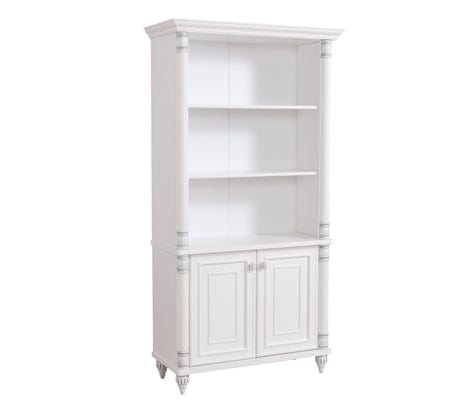 Libreria per bambini e ragazzi a 2 ante, Romantic Large White, l96xl42xh187 cm (6)