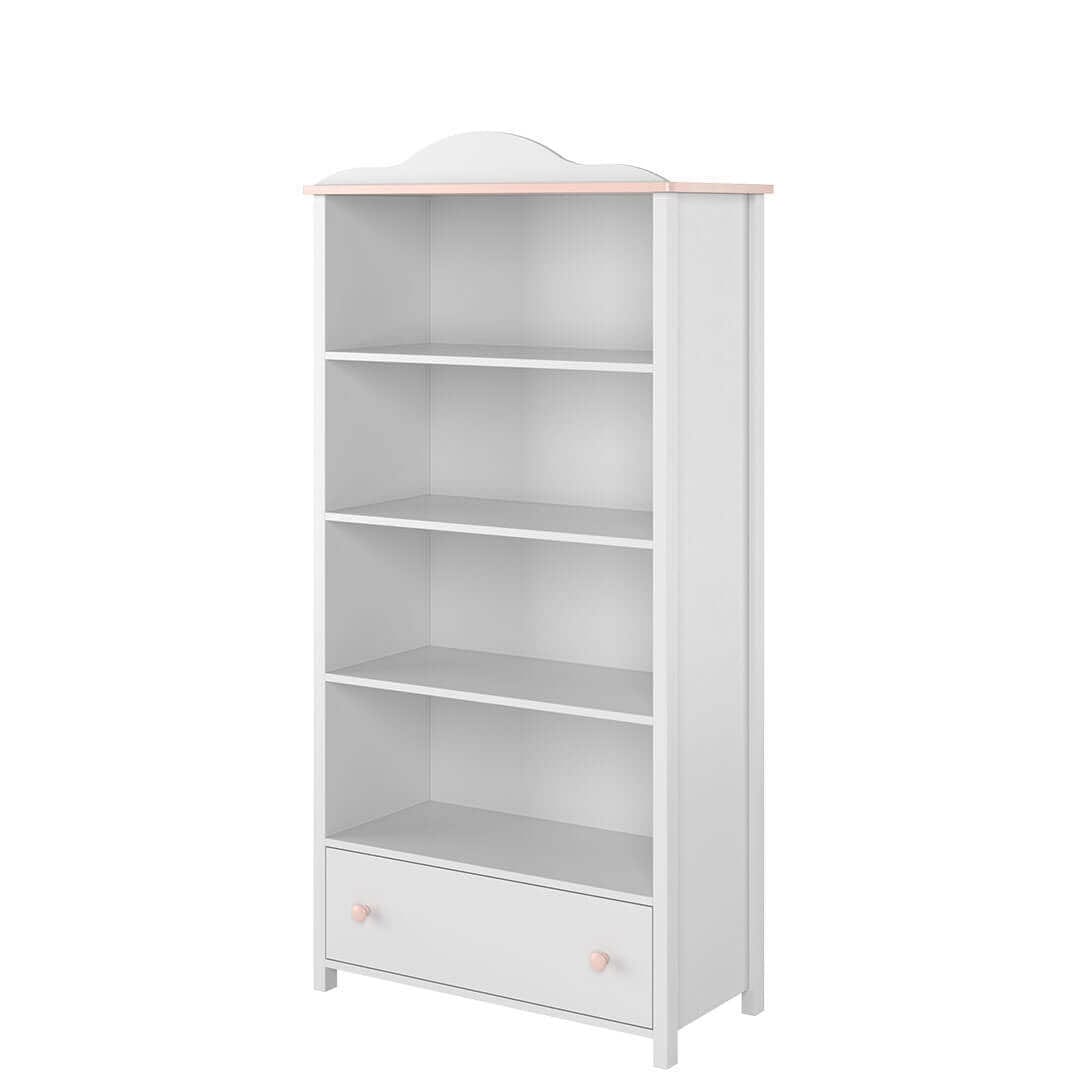 Libreria per bambini Luna 02 Bianco