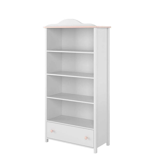 Libreria per bambini Luna 02 Bianco