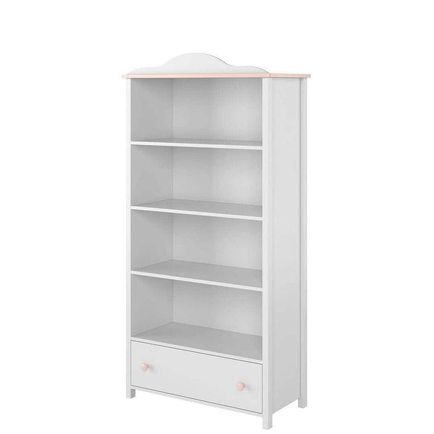 Libreria per bambini Luna 02 Bianco