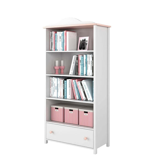 Libreria per bambini Luna 02 Bianco (1)