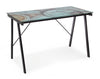 Bizzotto Masa de birou din sticla si metal, pentru copii Gulliver Multicolor / Negru, L113xl58xH73 cm
