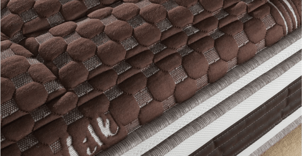 Materasso con molle micro-pocket e memory schiuma, Rivestimento sfoderabile trattato al latte e cioccolato, Pocket Memory Chocolate, 28 cm (5)