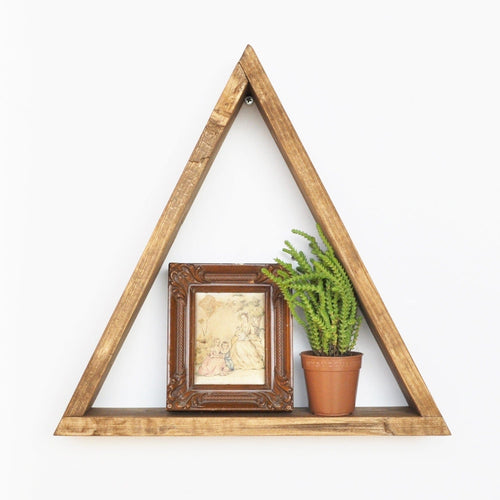 Mensola da muro Triangle Noce