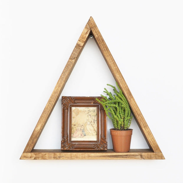 Mensola da muro Triangle Noce