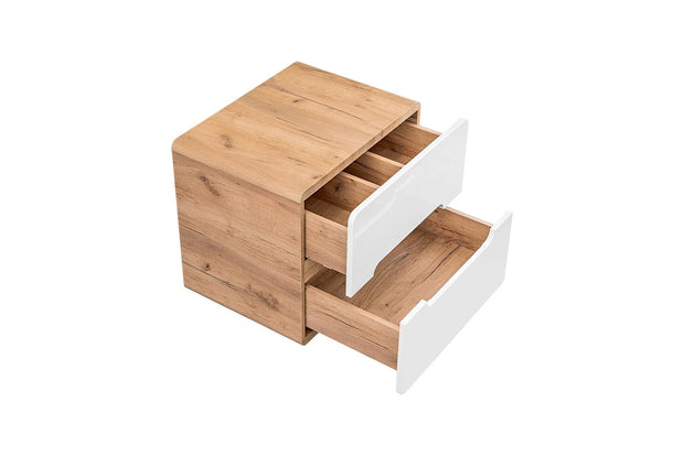 Mobile bagno con lavabo 60 cm / 41 cm Aruba Bianco (5)