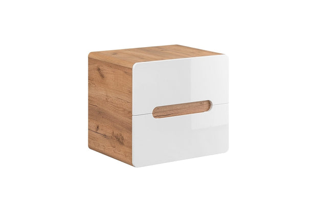 Mobile bagno con lavabo 60 cm / 41 cm Aruba Bianco (6)