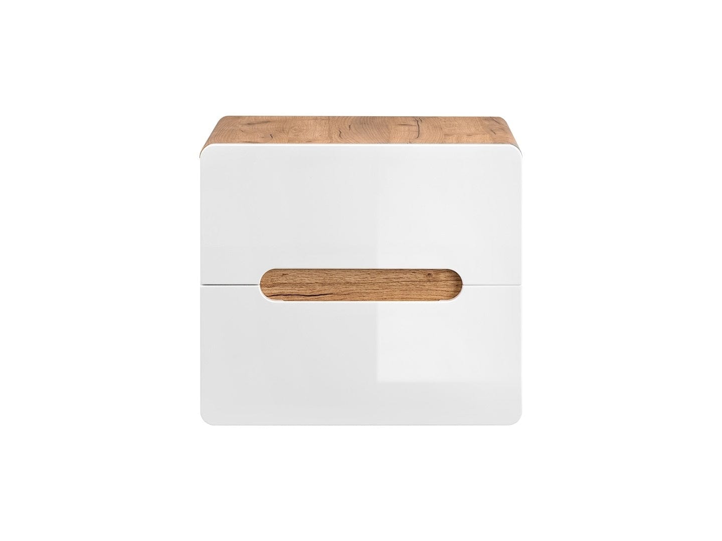 Mobile bagno con lavabo 60 cm / 41 cm Aruba Bianco (7)