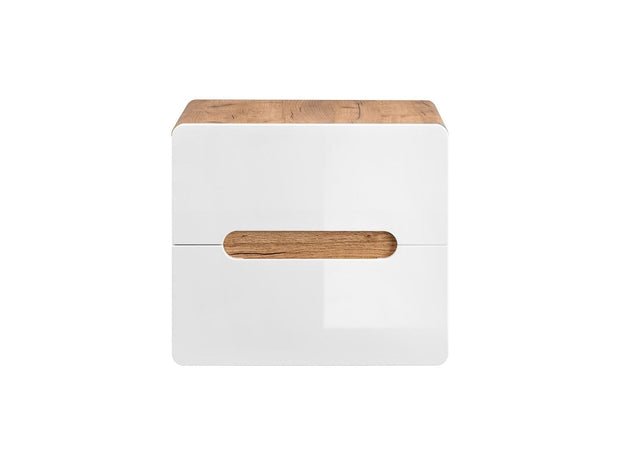Mobile bagno con lavabo 60 cm / 41 cm Aruba Bianco (7)