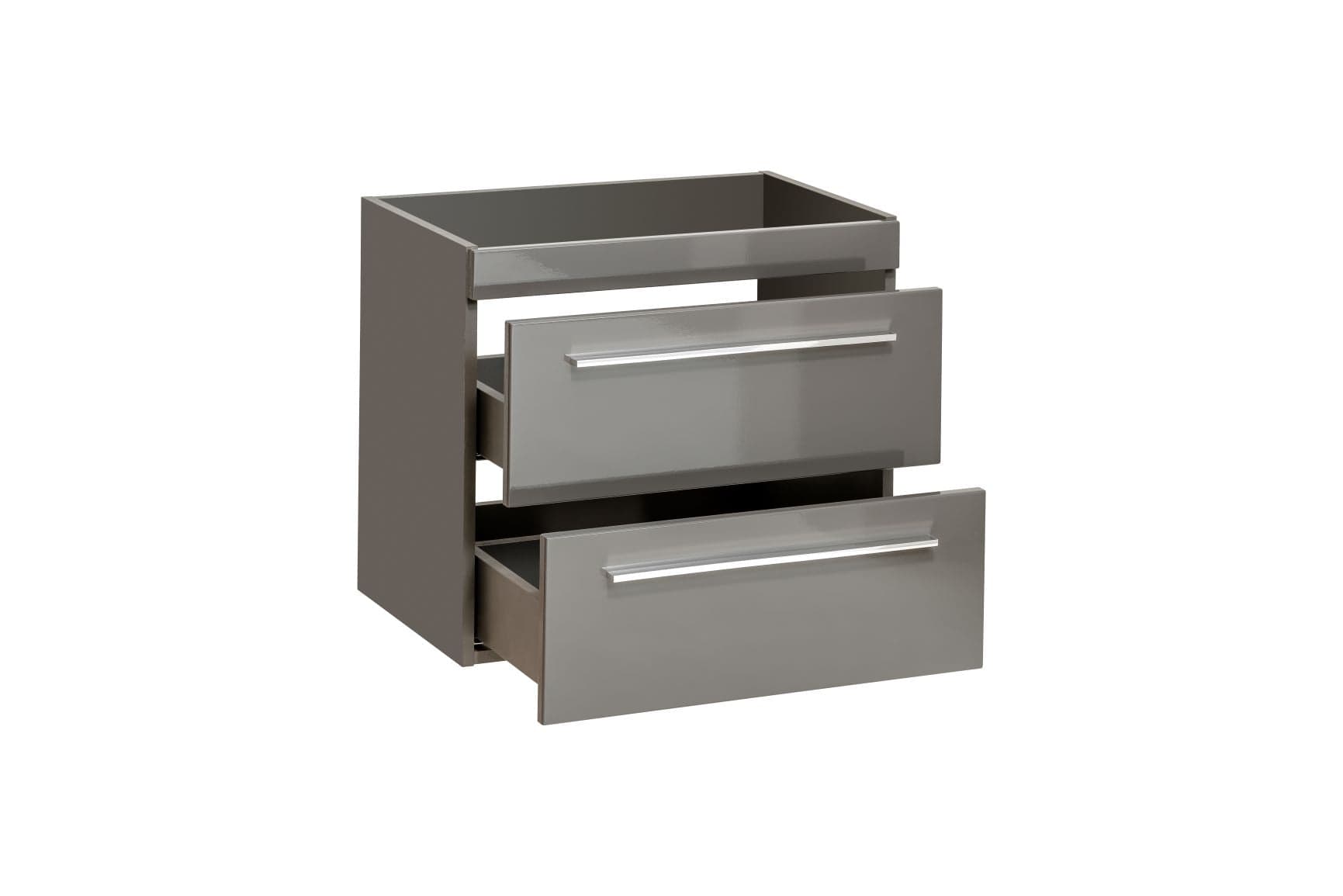 Mobile bagno con lavabo 60 cm / 60,5 cm Twist Grigio (1)