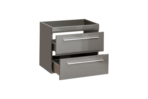 Mobile bagno con lavabo 60 cm / 60,5 cm Twist Grigio (1)