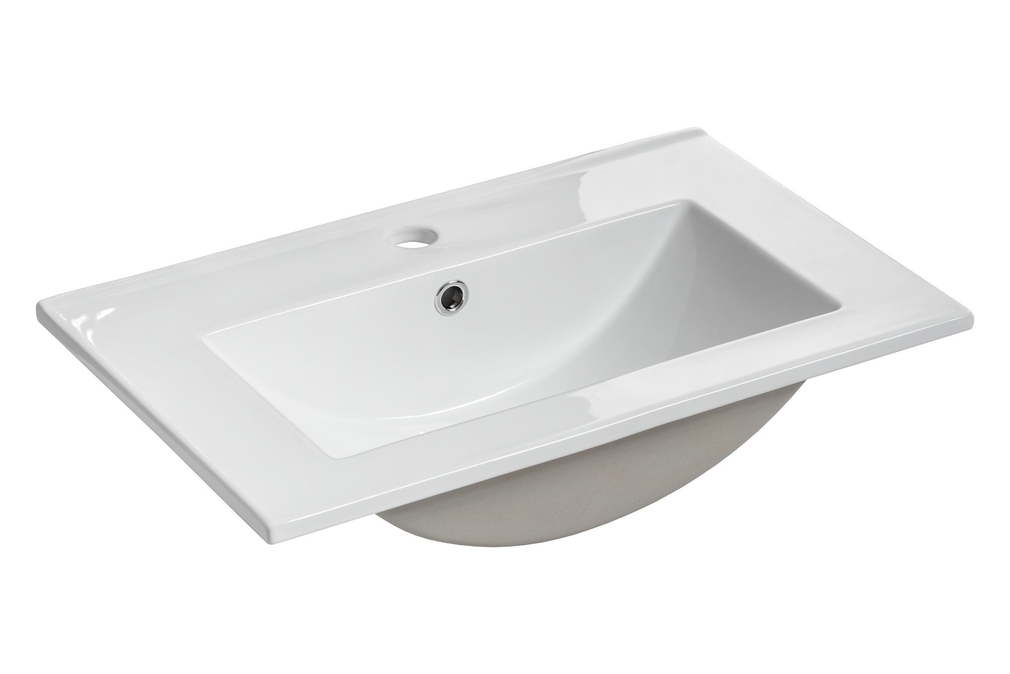 Mobile bagno con lavabo 60 cm / 60,5 cm Twist Grigio (2)
