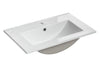 Mobile bagno con lavabo 60 cm / 60,5 cm Twist Grigio (2)