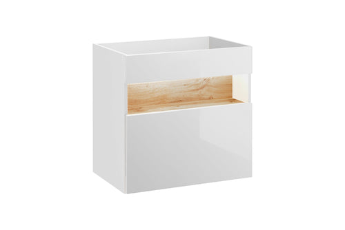 Mobile bagno con lavabo 60 cm / 61 cm Bahama Bianco (1)