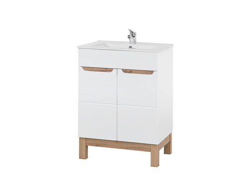 Mobile bagno con lavabo 60 cm / 61 cm Bali Bianco