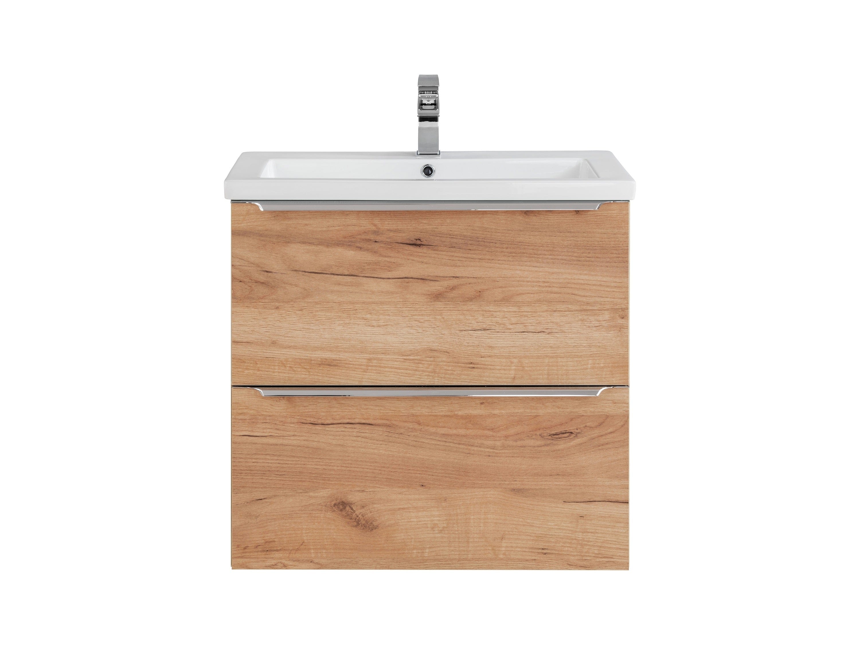 Mobile bagno con lavabo 60 cm / 61 cm Capri Quercia (1)