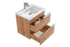 Mobile bagno con lavabo 60 cm / 61 cm Capri Quercia (2)