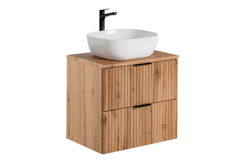 Mobile bagno con lavabo 60 cm Adel Quercia