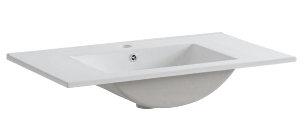 Mobile bagno con lavabo 80 cm / 81 cm Aruba Bianco (2)