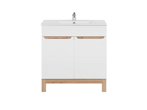 Mobile bagno con lavabo 80 cm / 81 cm Bali Bianco (1)