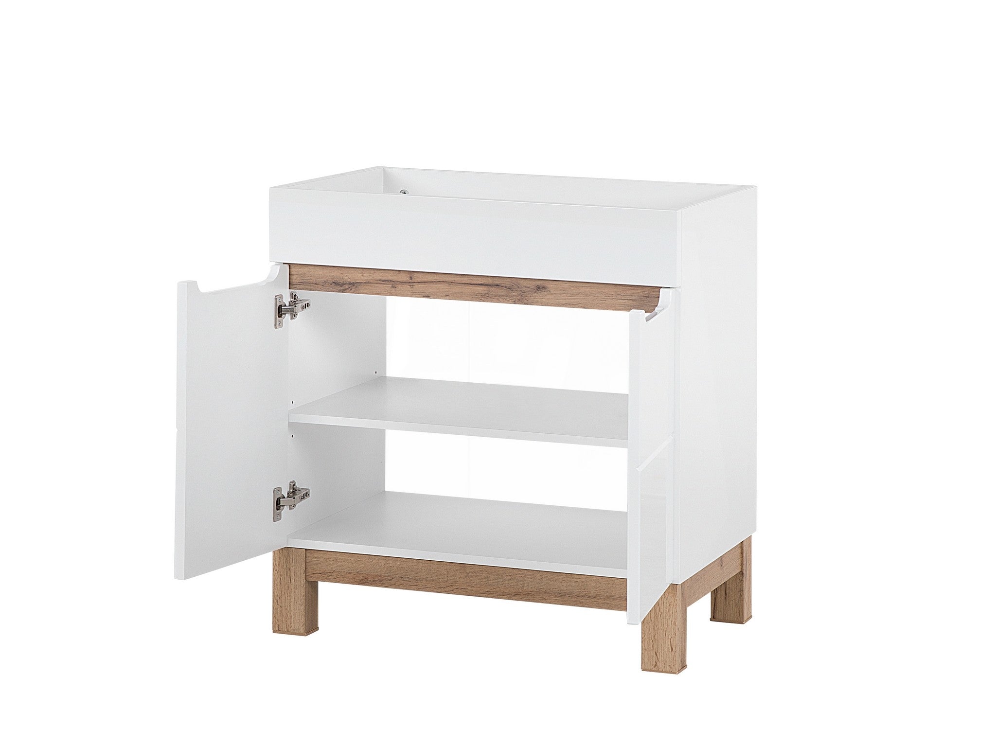 Mobile bagno con lavabo 80 cm / 81 cm Bali Bianco (3)
