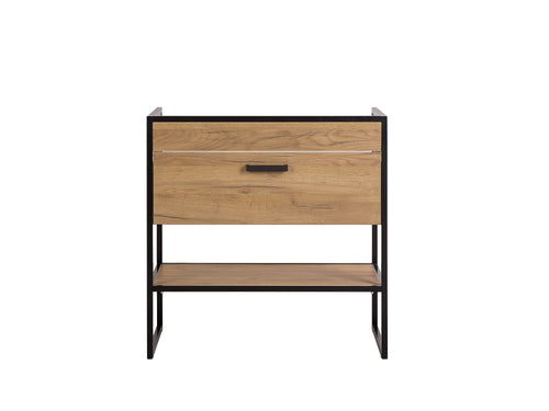 Mobile bagno con lavabo 80 cm / 81 cm Brooklin Quercia (1)