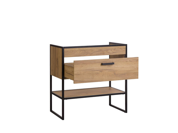 Mobile bagno con lavabo 80 cm / 81 cm Brooklin Quercia (2)