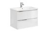 Mobile bagno con lavabo 80 cm / 81 cm Capri Bianco