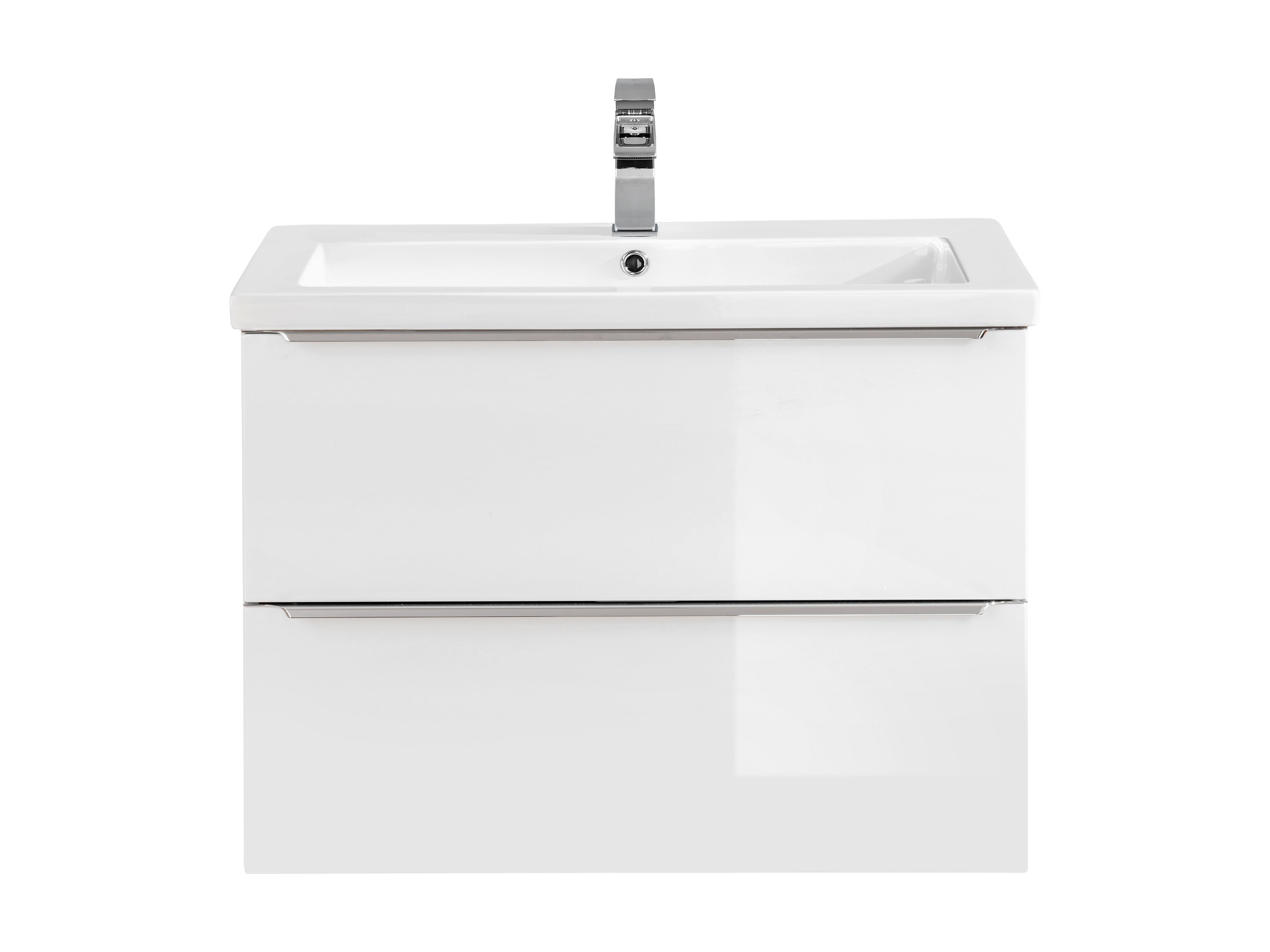 Mobile bagno con lavabo 80 cm / 81 cm Capri Bianco (1)