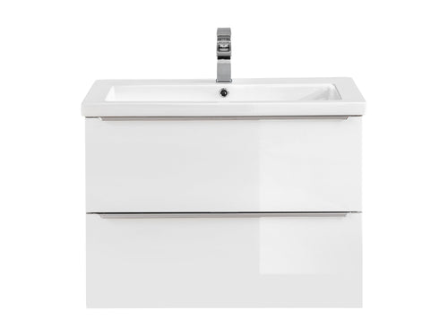Mobile bagno con lavabo 80 cm / 81 cm Capri Bianco (1)
