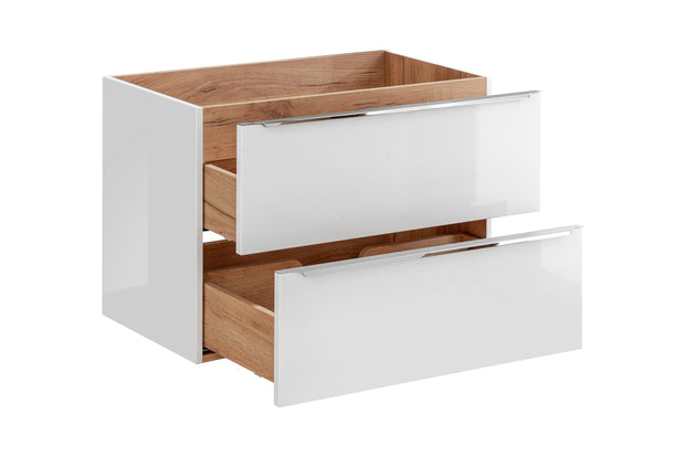 Mobile bagno con lavabo 80 cm / 81 cm Capri Bianco (3)