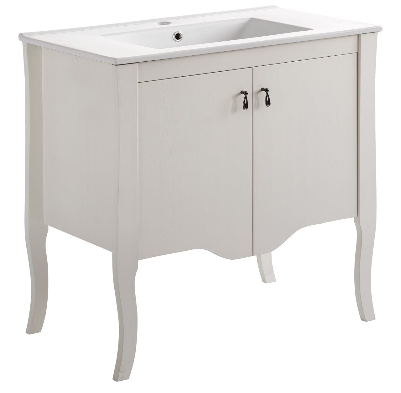 Mobile bagno con lavabo 80 cm / 81 cm Elisabeth Avorio