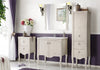 Mobile bagno con lavabo 80 cm / 81 cm Elisabeth Avorio (1)