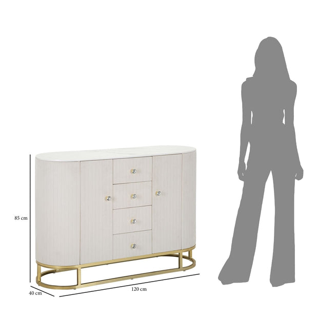 Mobile Montpellier Crema cm 120x40x85 (8)