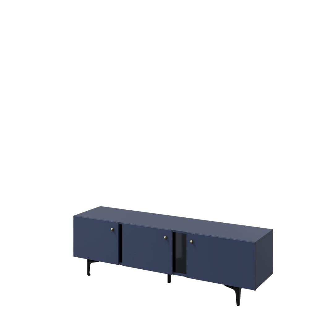 Mobile TV a 3 ante Colours Small CS 06 Opaco Blu (1)