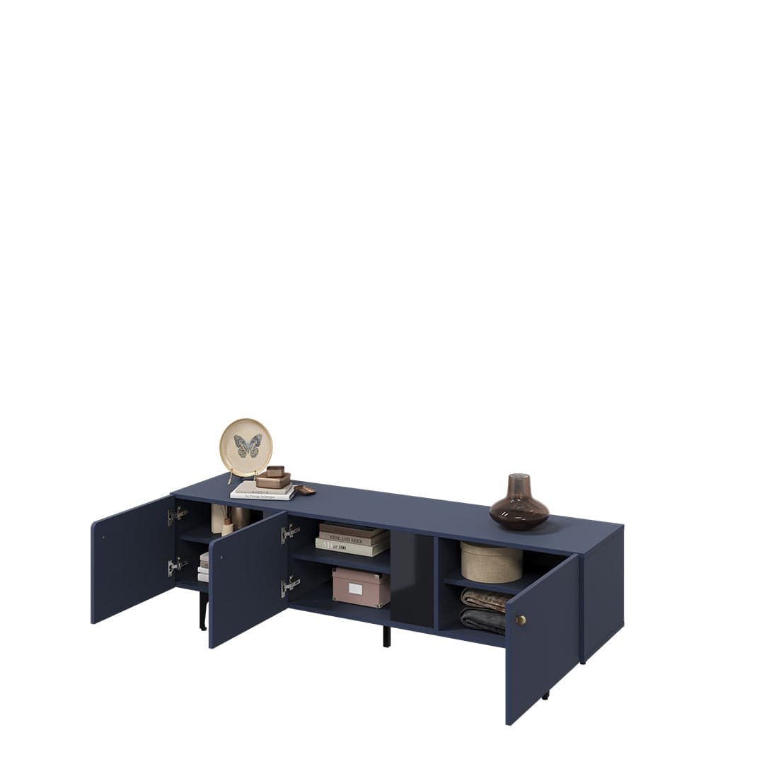 Mobile TV a 3 ante Colours Small CS 06 Opaco Blu (2)