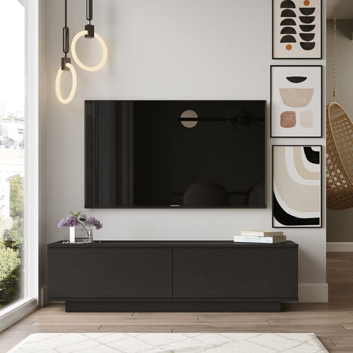 Mobile TV con 2 ante Fonda FN1-LB Nero