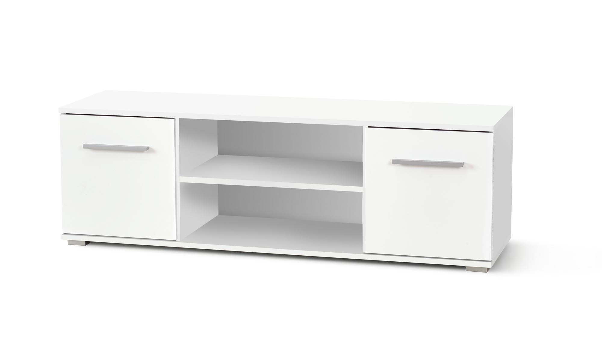 Halmar Mobile TV con 2 ante Liamis RTV-1 Bianco
