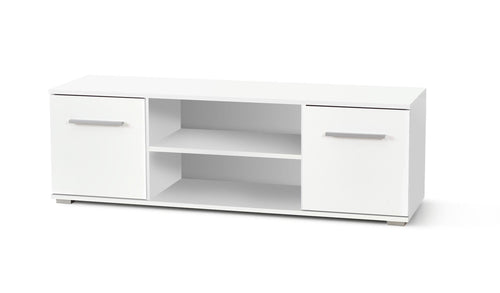 Halmar Mobile TV con 2 ante Liamis RTV-1 Bianco