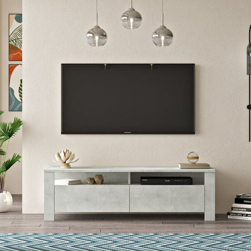 Mobile TV con 2 ante Luca LC1-RT Stone Grigio