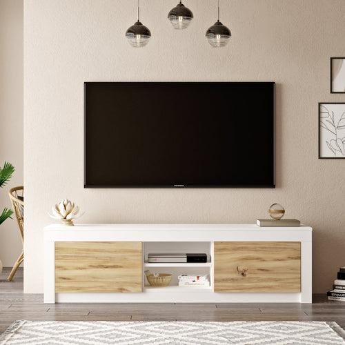 Mobile TV con 2 ante Luvio LV12-WK Bianco