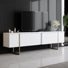 Mobile TV con 2 ante Luxe Bianco (2)