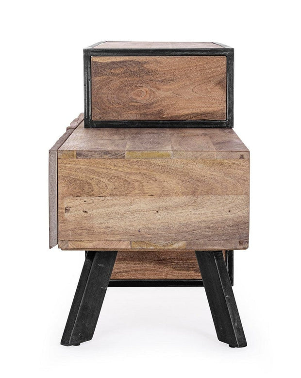 Bizzotto Mobile TV con 2 cassetti Manchester Naturale