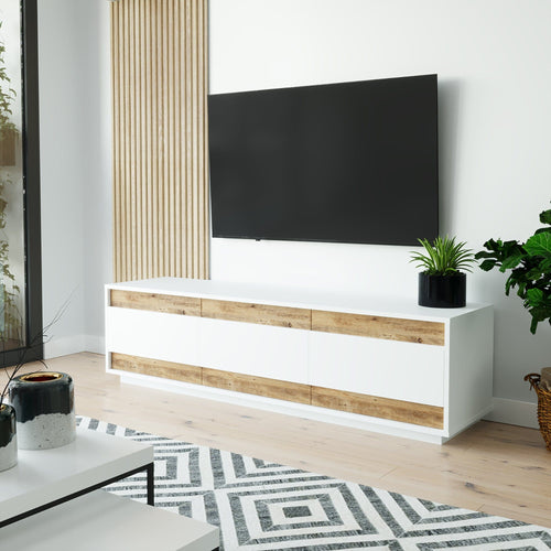 Mobile TV con 3 ante Future FR4-AW Grande Bianco (1)