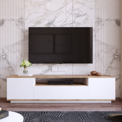Mobile TV con 3 ante Future FR7-AW Grande Bianco